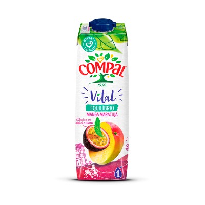 Compal Vital Mango and Passion Fruit Nectar 1L